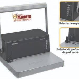 FELLOWES ENCUADERNADORA MANUAL METAL100