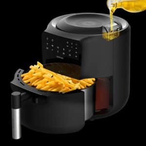 CECOTEC CECOFRY RAIN Freidora sin aceite airfryer de 5,5 L con spray de aceite incorporado