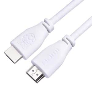 RASPBERRY CABLE CPRP020-W HDMI 2M BLANCO TIPO A OFICIAL RASPBERRY PI