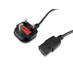 AISENS EQUIP CABLE DE ALIMENTACION UK A PC 2M
