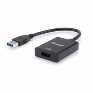 EQUIP ADAPTADOR USB A HDMI NEGRO