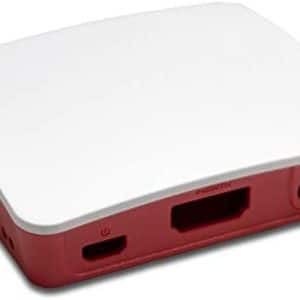 RASPBERRY CAJA PARA PI 3 A+ ROJO BLANCO