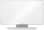 NOBO PIZARRA BLANCA DE ESMALTE 32 WIDESCREEN ACERO VITRIFICADO 720 X 410 MM