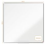 NOBO PIZARRA PREMIUM PLUS ACERO LACADO 1200X1200 MM BLANCO