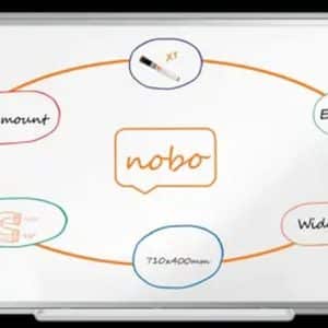 NOBO PIZARRA MAGNETICA ESMALTADA PREMIUM PLUS 710x400mm