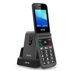 SPC TELEFONO MOVIL STELLA 3 PARA PERSONAS MAYORES 4G NEGRO