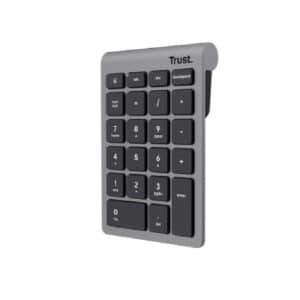 TRUST TECLADO NUMERICO XALAS USB PLATA