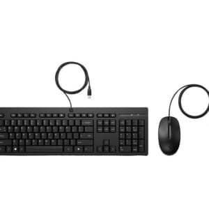 HP TECLADO Y RATON CON CABLE COMBO 225