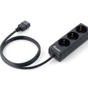 EQUIP REGLETA 3 TOMAS ESPECIAL SAIS CONECTOR IEC MACHO 1.1M