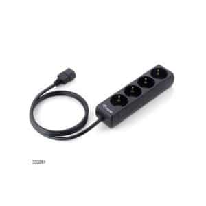 EQUIP REGLETA 4 TOMAS ESPECIAL SAIS CONECTOR IEC MACHO 1.1M