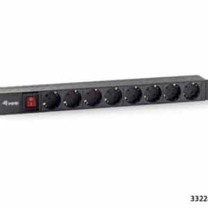 EQUIP REGLETA 8 TOMAS PARA PDU RACK 19 1U