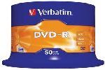 VERBATIM DVD-R 4.7GB 120MIN AZO BOTE 50U