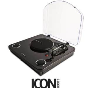 ENERGY SISTEM TOCADISCOS BLACKSPIN NEGRO ICON SERIES