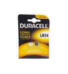 DURACELL PILA BOTON ALCALINA LR54 LR1130 AG10 1,5V BLISTER*2