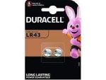 DURACELL PILA BOTON ALCALINA LR43 1,5V BLISTER*2