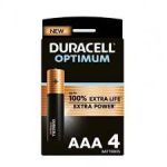 DURACELL OPTIMUM 200 DROLR3B4 PILA ALCALINA AAA LR03 BLISTERX4