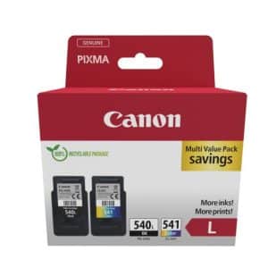 CANON CARTUCHO TINTA PG-540L / CL-541XL VALUE PACK + 50H GLOSSY PHOTO PAPER