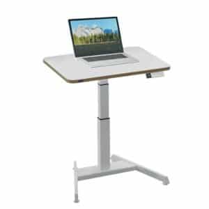 LEITZ MESA ESCRITORIO ERGO COMPACTO ELECTRICO BLANCO regulable en altura electricamente / tablero