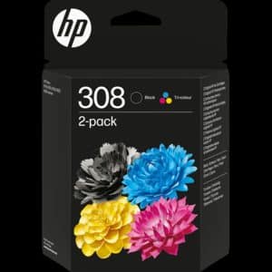 HP CARTUCHO 6L6S6UE MULTIPACK NEGRO / COLOR Nº 308