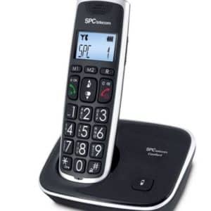 SPC TELEFONO INALAMBRICO TELECOM 7608/ NEGRO