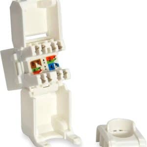 EQUIP CONECTOR RJ45 CAT6 UTP HEMBRA PAQUETE 8 UD