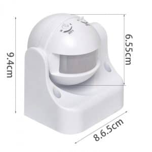 GENERICO SENSOR SUPERFICIE INFRARROJO DE MOVIMIENTO IP44