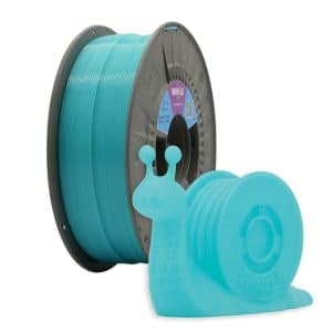 WINKLE FILAMENTO AZUL AGUAMARINA PETG KRYSTAL 1.75MM 300 GR KRYSTAL AQUAMARINE