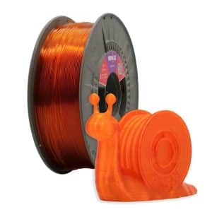 WINKLE FILAMENTO NARANJA AMBAR PETG KRYSTAL 1.75MM 300 GR KRYSTAL AMBAR