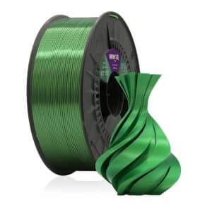 WINKLE FILAMENTO VERDE IRLANDES PLA SILK 1.75MM 300 GR HOLLY verde