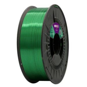 WINKLE FILAMENTO VERDE IRLANDES PLA SILK 1.75MM 1 KG HOLLY verde