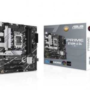ASUS PLACA BASE PRIME B760M-A D4-CSM LGA1700 GEN 14ª 13ª 12ª/4 x DDR4/1 x DisplayPort / 2 x HDMI / 2