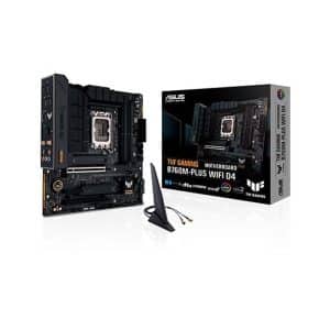 ASUS PLACA BASE TUF GAMING B760M-PLUS WIFI D4 LGA1700 GEN 12.ª - 13.ª / 4xDDR4 / 2xM.2