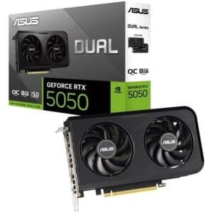 ASUS TARJETA GRAFICA DUAL GEFORCE RTX 5050 OC 8GB GDDR6