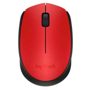 LOGITECH RATON INALAMBRICO M171 ROJO/NEGRO