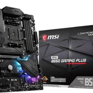 MSI PLACA BASE B550 GAMING PLUS SOCKET AM4 3rd Gen AMD Ryzen/ 4x DDR4