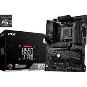 MSI PLACA BASE B550-A PRO SOCKET AM4 AM4 GEN 3 / 4x DDR4 / 1 x HDMI -1 x DP/ 6 x SATA/ 2 x M.2/ RAID