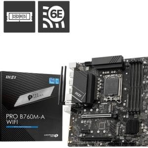 MSI PLACA BASE PRO B760M-A WIFI DDR5