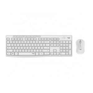 LOGITECH TECLADO Y RATON INALAMBRICO SILENT MK295 BLANCO