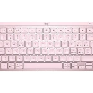 LOGITECH TECLADO INALAMBRICO MX KEYS ROSA