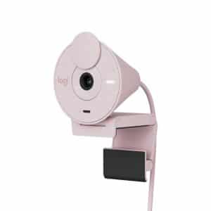 LOGITECH WEBCAM BRIO 300 ROSA Full HD USB-C