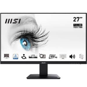 MSI MONITOR PRO MP273A 27 FHD LED NEGRO DP / HDMI / 100HZ / VESA/ 1MS