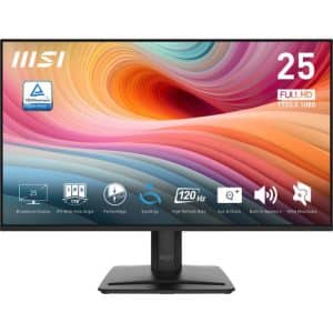 MSI MONITOR PRO MP251 E2 24.5 NEGRO DISPLAYPORT / HDMI / VGA / 120HZ / VESA
