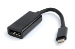 GEMBIRD ADAPTADOR USB-C A DISPLAYPORT NEGRO