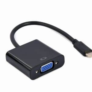 GEMBIRD ADAPTADOR USB-C A VGA NEGRO