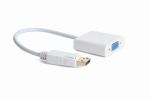 GEMBIRD ADAPTADOR DISPLAYPORT A VGA BLANCO