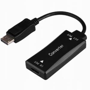 GEMBIRD ADAPTADOR HDMI HEMBRA A DISPLAYPORT MACHO 0.15M NEGRO
