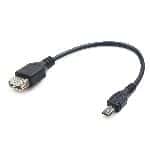 GEMBIRD CABLE OTG USB/H A MICRO-USB/M 0.15M
