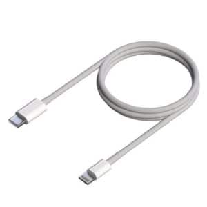 AISENS CABLE USB-C A LIGHTNING 50 CM BLANCO