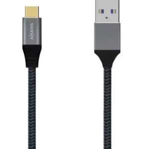AISENS CABLE USB A USB-C 3.1 / 50 CM/ GRIS