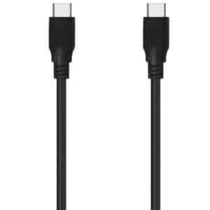 AISENS CABLE USB-C 3.2 A USB USB-C 1M/ NEGRO